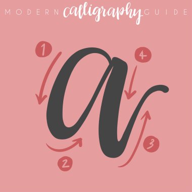 Modern hat Kılavuzu: Vektör çizim