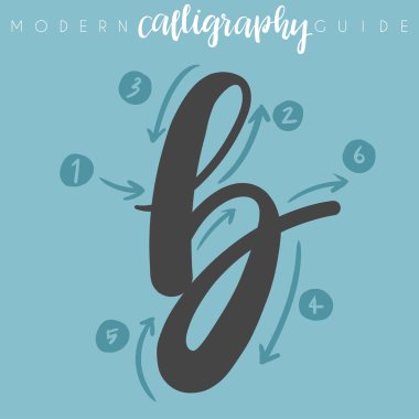 Modern hat Kılavuzu: Vektör çizim