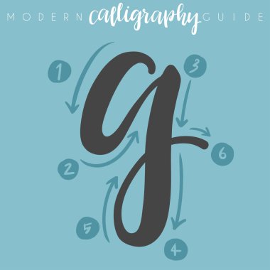 Modern hat Kılavuzu: Vektör çizim