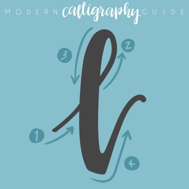 Modern hat Kılavuzu: Vektör çizim