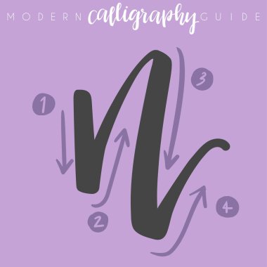 Modern hat Kılavuzu: Vektör çizim