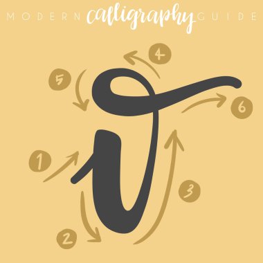 Modern hat Kılavuzu: Vektör çizim