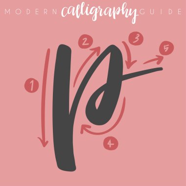 Modern hat Kılavuzu: Vektör çizim