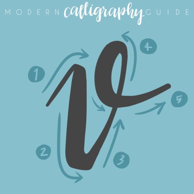 Modern hat Kılavuzu: Vektör çizim