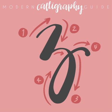 Modern hat Kılavuzu: Vektör çizim