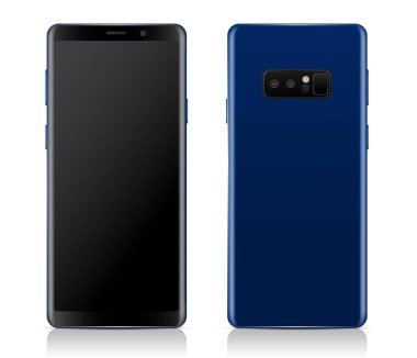 Akıllı telefon model: İllüstrasyon vektör