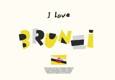 Dünya bayrağı ile eğlenceli geometrik alfabe: vektör çizim 