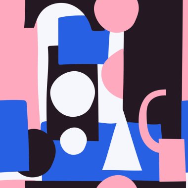 Dikişsiz soyut desen: vektör Illustration