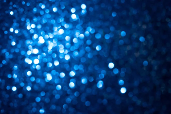 Abstract Blue Glitter Background