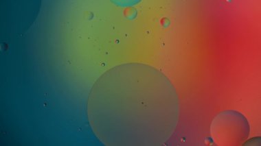 hareketli renkli baloncuklu soyut arkaplan 