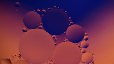 hareketli renkli baloncuklu soyut arkaplan 