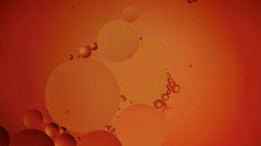 hareketli renkli baloncuklu soyut arkaplan 