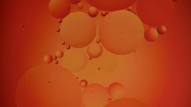 hareketli renkli baloncuklu soyut arkaplan 