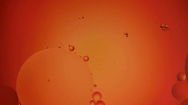 hareketli renkli baloncuklu soyut arkaplan 