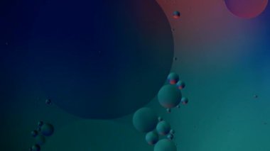 hareketli renkli baloncuklu soyut arkaplan 