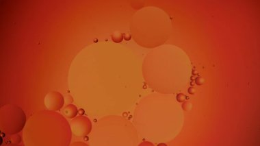 hareketli renkli baloncuklu soyut arkaplan 