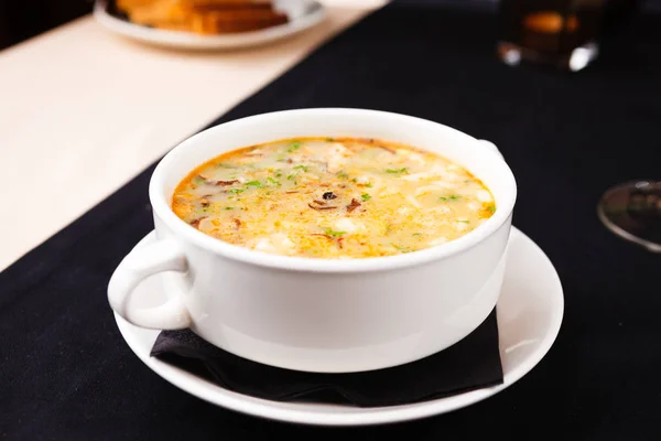 Spicy Thai soup — Stock Photo, Image