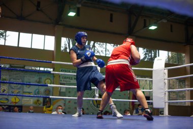 Seçkin kadınlar arasında Ukrayna Boks Kupası, genç kadınlar, gençler ve kızlar arasında Ukrayna boks şampiyonası, KDYUSSH-HTZ Koşu ve saha arenası, Harkiv, Ukrayna, 30.09.2020 - 03.10.2020.