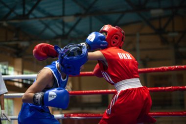 Seçkin kadınlar arasında Ukrayna Boks Kupası, genç kadınlar, gençler ve kızlar arasında Ukrayna boks şampiyonası, KDYUSSH-HTZ Koşu ve saha arenası, Harkiv, Ukrayna, 30.09.2020 - 03.10.2020.