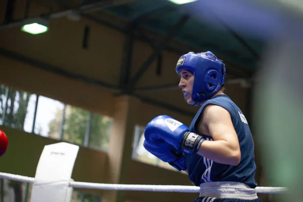 Ukrainian Boxing Cup Elite Women Ukrainian Boxing Championship Young Women — Stock Photo, Image