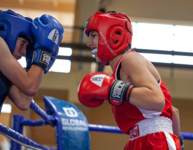 Seçkin kadınlar arasında Ukrayna Boks Kupası, genç kadınlar, gençler ve kızlar arasında Ukrayna boks şampiyonası, KDYUSSH-HTZ Koşu ve saha arenası, Harkiv, Ukrayna, 30.09.2020 - 03.10.2020.