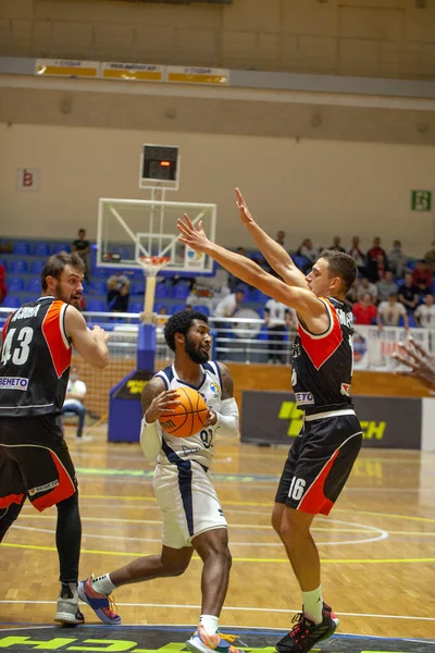 Super League Pari Match Torneio Basquete Entre Equipes Kharkivski Sokoly — Fotografia de Stock