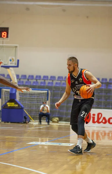 Super League Pari Match Torneio Basquete Entre Equipes Kharkivski Sokoly — Fotografia de Stock