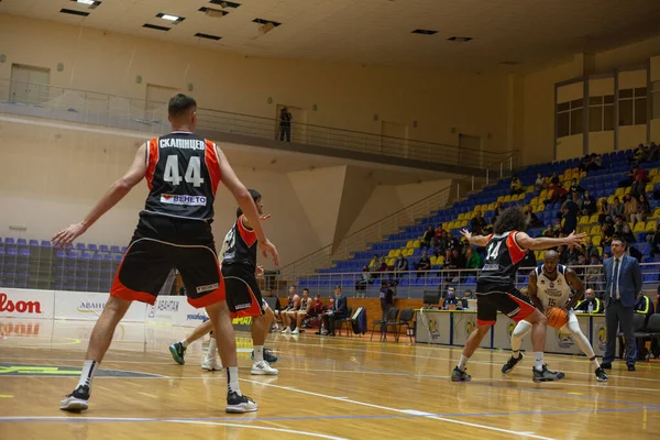 Super League Pari Match Torneio Basquete Entre Equipes Kharkivski Sokoly — Fotografia de Stock