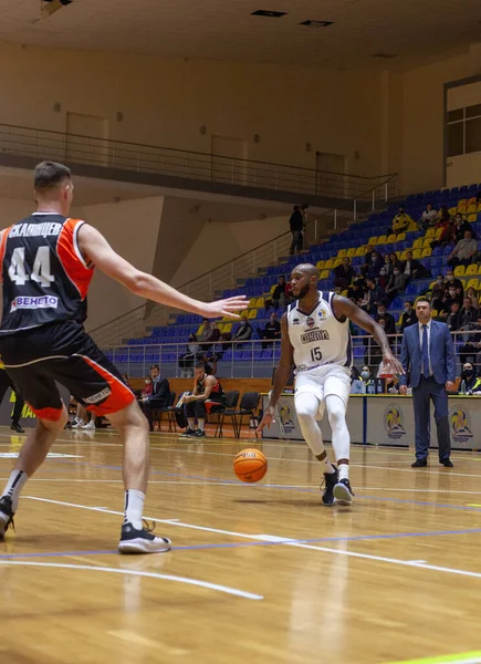 Super League Pari Match Torneio Basquete Entre Equipes Kharkivski Sokoly — Fotografia de Stock