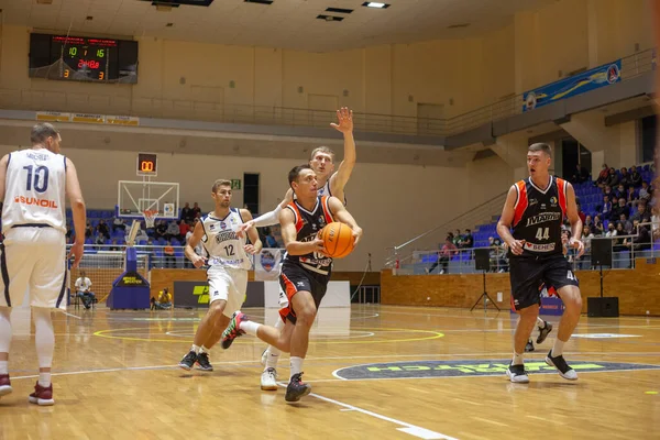 Super League Pari Match Tournoi Basket Ball Entre Les Équipes — Photo