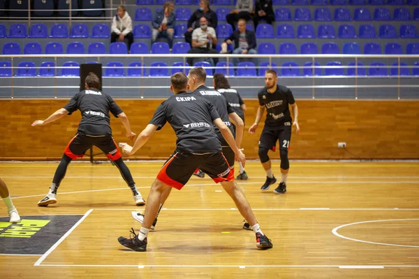 Torneo Basket Super League Pari Match Tra Squadre Kharkivski Sokoly — Foto Stock