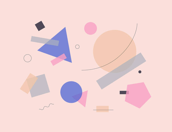 Abstract Vector Composition Artwork