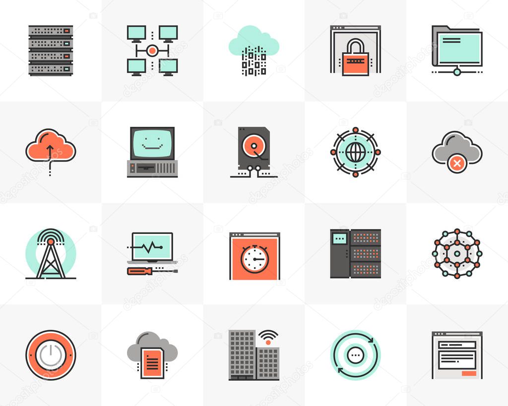 Network Technology Futuro Next Icons Pack