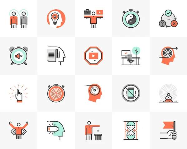 Productivité Futuro Next Icons Pack — Image vectorielle