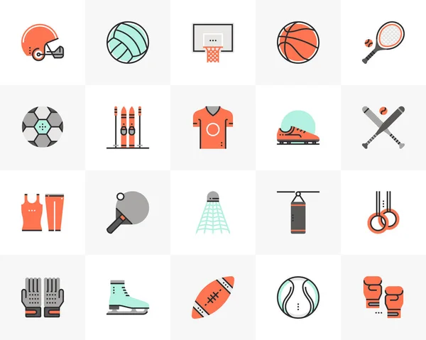 Équipement de sport Futuro Next Icons Pack — Image vectorielle
