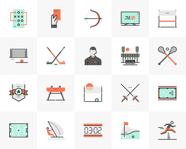 Jeu de Sport Futuro Next Icons Pack — Image vectorielle