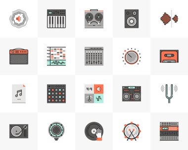 Ses üretim Futuro sonraki simgeler paketi