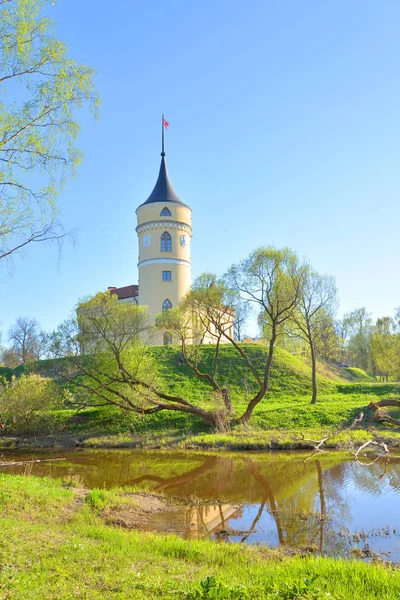 View Castle Mariental Bip Residence Emperor Paul Pavlovsk Outskirts Petersburg — Stock Photo, Image