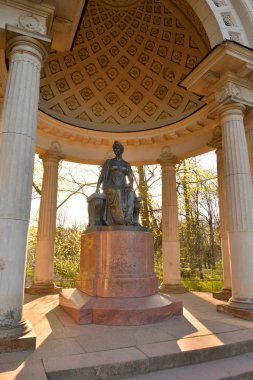 Rossi Pavilion Pavlovsk Parkı, Saint Petersburg, Rusya Federasyonu.