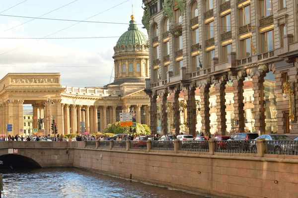 Petersburg Ryssland Juni 2018 Gribojedov Kanalen Centrum Petersburg — Stockfoto