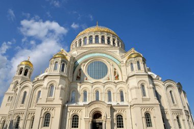 Deniz Cathedral St. Nicholas Wonderworker, Kronstadt, Rusya.