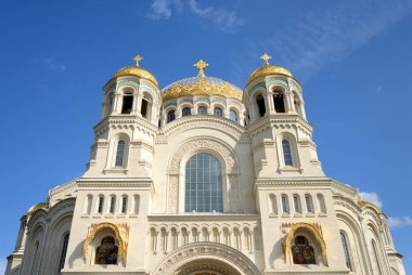 Deniz Cathedral St. Nicholas Wonderworker, Kronstadt, Rusya.