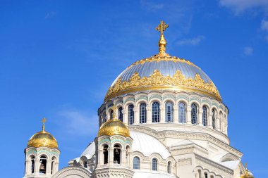 Deniz Cathedral St. Nicholas Wonderworker, Kronstadt, Rusya.