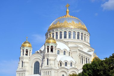 Deniz Cathedral St. Nicholas Wonderworker, Kronstadt, Rusya.