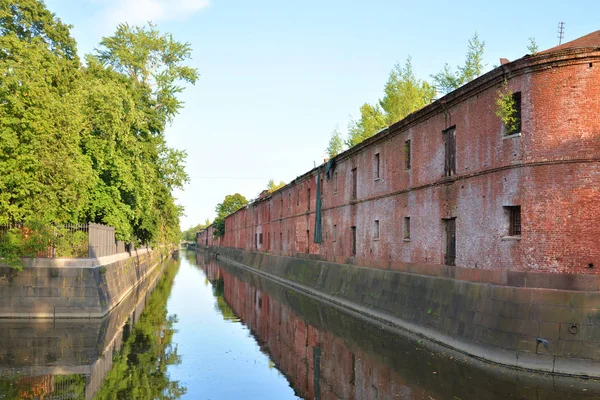 Obvodny Canal Kronstadt San Petersburgo Rusia — Foto de Stock