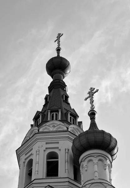 Catedral Ícone Vladimir Mãe Deus Atual Catedral Ortodoxa Kronstadt São — Fotografia de Stock