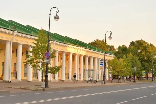 Petersburg Russie Août 2018 Gostiny Dvor Monument Histoire Architecture Xixe — Photo