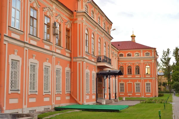 Aleksander Newski Lavra Dawnego Klasztoru Stylu Barokowym Centrum Sankt Petersburga — Zdjęcie stockowe