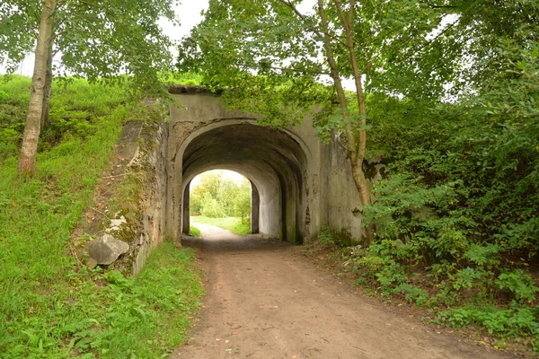 Fort Shants Het Eiland Van Kotlin Sint Petersburg Rusland — Stockfoto