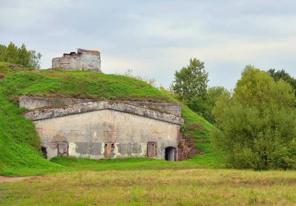 Fort Shants Sur Île Kotlin Saint Pétersbourg Russie — Photo